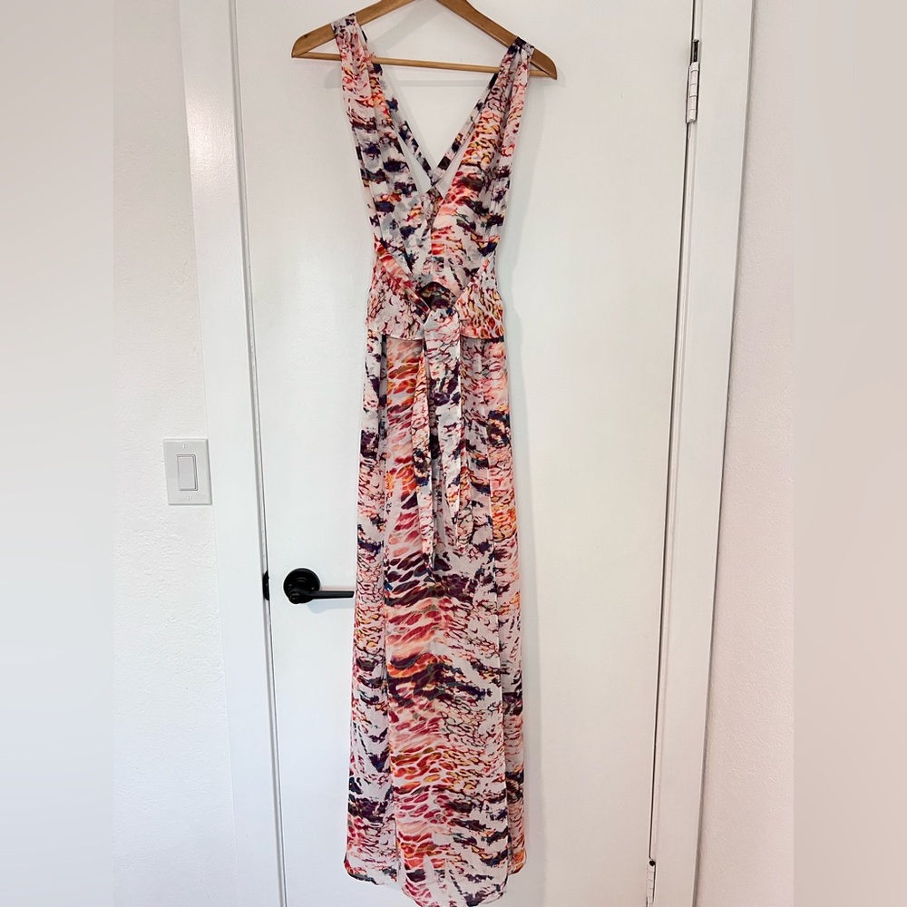 Marciano Los Ángeles  Vibrant Print Maxi Dress